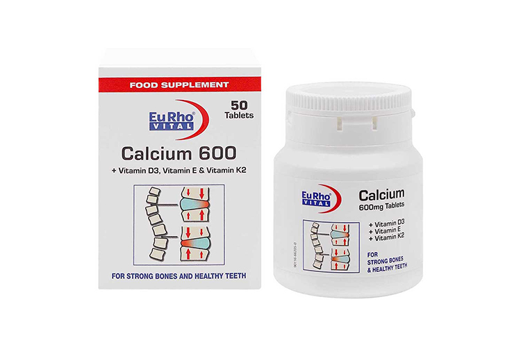 قرص کلسیم ۶۰۰ یوروویتال